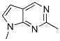 7H-Pyrrolo[2,3-d]pyrimidine, 2,7-dimethyl- (8CI) Structure