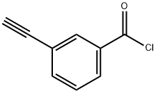 Benzoyl chloride, 3-ethynyl- (9CI),143587-37-5,结构式