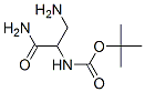 Carbamic acid, [2-amino-1-(aminomethyl)-2-oxoethyl]-, 1,1-dimethylethyl ester Struktur