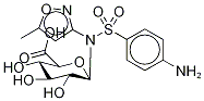 Sulfamethoxazole -D-Glucuronide Structure