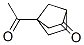 Bicyclo[2.2.1]heptan-2-one, 4-acetyl- (9CI) Structure