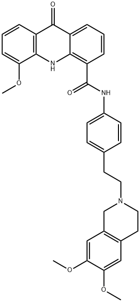 エラクリダル 化学構造式