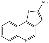 2-氨基噻唑并[4,5-C]喹啉, 143667-61-2, 结构式