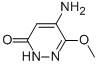 3(2H)-Pyridazinone,5-amino-6-methoxy-(8CI,9CI) Structure