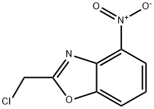 2-(CHLOROMETHYL)-4-NITRO-1,3-BENZOXAZOLE Structure