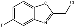 2-Chloromethyl-5-fluoro-benzooxazole 化学構造式