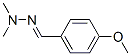 N-(Dimethylamino)-4-methoxybenzenemethanimine Structure