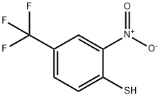 2-硝基-4-三氟甲基苯硫酚, 14371-82-5, 结构式