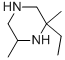 2-Ethyl-2,6-dimethyl-piperazine,143739-81-5,结构式