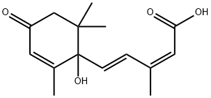 脱落酸, 14375-45-2, 结构式