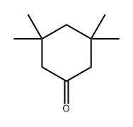 3,3,5,5-テトラメチル-1-シクロヘキサノン 化学構造式