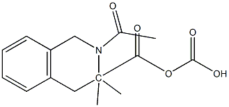DiMethyl 2-Acetyl-1,2-dihydroisoquinoline-3,3(4H)-dicarboxylate Structure