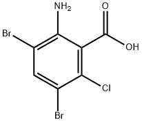 143769-25-9 2-アミノ-6-クロロ-3,5-ジブロモ安息香酸