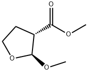 3-Furancarboxylicacid,tetrahydro-2-methoxy-,methylester,(2S-trans)-(9CI),143789-15-5,结构式