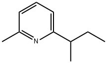 Pyridine, 2-methyl-6-(1-methylpropyl)- (9CI) Structure