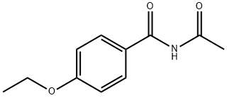 Benzamide, N-acetyl-4-ethoxy- (9CI) Structure