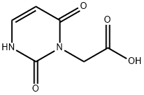 (2,6-DIOXO-3,6-DIHYDROPYRIMIDIN-1(2H)-YL)ACETIC ACID Structure