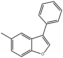5-METHYL-3-PHENYLBENZOFURAN Struktur