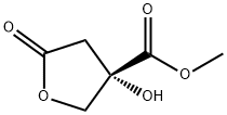3-Furancarboxylicacid,tetrahydro-3-hydroxy-5-oxo-,methylester,(S)-(9CI) 结构式