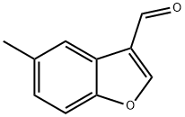 3-Benzofurancarboxaldehyde, 5-methyl- (9CI) Structure