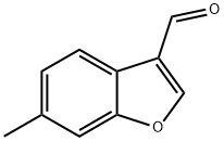 3 - 苯并呋喃甲醛,6 - 甲基 结构式