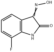 7-氟-3-(肟基)吲哚啉-2-酮, 143884-84-8, 结构式