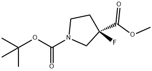 Methyl (R)-1-Boc-3-fluoropyrrolidine-3-carboxylate|Methyl (R)-1-Boc-3-fluoropyrrolidine-3-carboxylate