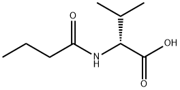 D-Valine,  N-(1-oxobutyl)-  (9CI) Structure