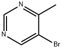 5-溴-4-甲基嘧啶, 1439-09-4, 结构式