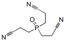 tris(2-cyanoethyl)phosphine oxide,1439-41-4,结构式