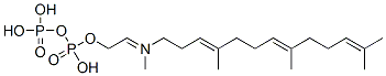 3-azageranylgeranyl diphosphate Structure