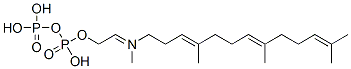 3-azageranylgeranyl diphosphate 结构式