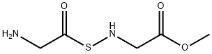 Glycine,  N-glycylthio-,  O-methyl  ester  (9CI) Structure