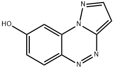 Pyrazolo[5,1-c][1,2,4]benzotriazin-8-ol Struktur