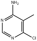 6-アミノ-4-クロロ-5-メチルピリミジン 化学構造式