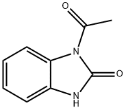 1-乙酰基-1H-苯并咪唑-2-醇 结构式