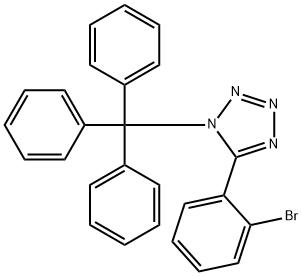 5-(2-Bromophenyl)-1-(triphenylmethyl)-1H-tetrazole|5-(2-溴苯基)-1-三苯甲基-1H-四氮唑