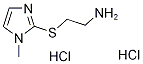 2-(1-Methyl-1H-imidazol-2-ylsulfanyl)-ethylaminedihydrochloride,14395-84-7,结构式