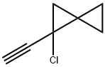 Spiro[2.2]pentane, 1-chloro-1-ethynyl- (9CI) 化学構造式