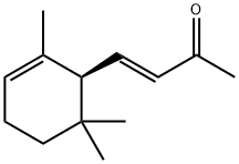 [S-(E)]-4-(2,6,6-三甲基-2-环己烯-1-基)-3-丁烯-2-酮 结构式