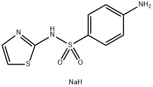磺胺噻唑钠, 144-74-1, 结构式