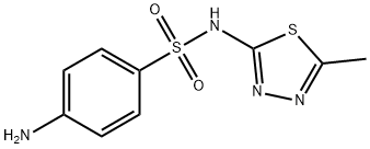 スルファメチゾール 化学構造式