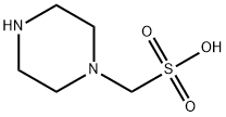1-Piperazinemethanesulfonicacid(9CI) Struktur