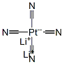 dilithium tetracyanoplatinate Structure