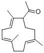 무수  아세트산과  1,5,10-트리메틸-1,5,9-사이클로도데카트리엔 의  반응생성물[Acetic  acid,  anhydride,  reaction  products  with 1,5,10-trimethyl-1,5,9-cyclododecatriene]