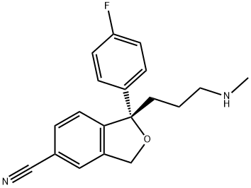 N-DESMETHYLCITALOPRAM HYDROCHLORIDE Structure