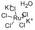 Potassium pentachlororuthenate (III) hydrate