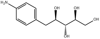 (2S,3R,4R)-5-(4-aminophenyl)pentane-1,2,3,4-tetrol Struktur