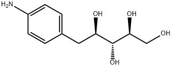 (2S,3R,4R)-5-(4-aminophenyl)pentane-1,2,3,4-tetrol Structure