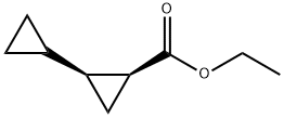 [1,1-Bicyclopropyl]-2-carboxylicacid,ethylester,cis-(9CI) Structure